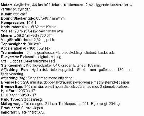 Suzuki GSF 650s BANDIT billede 2