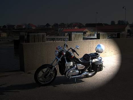 Honda Shadow   SOLGT billede 8