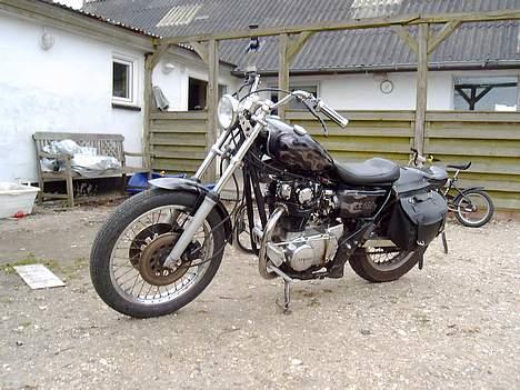 Yamaha xs 650 - pænest på afstand, men bare vent !!! billede 4