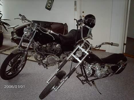 Yamaha XV 920  - Sammen med lillebror....c",) billede 9