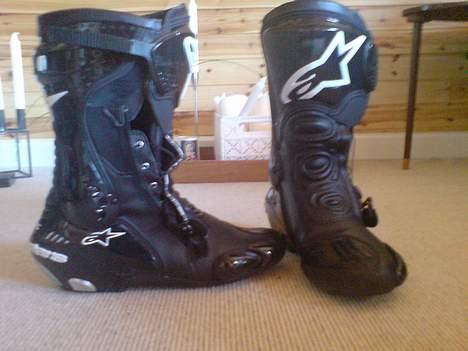 Suzuki Gsx 750f  R.I.P. - alpinestar s-mx plus  støvler billede 11