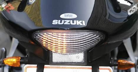 Suzuki GSX1300R - klar led-lygte, med indbygget blink  billede 11
