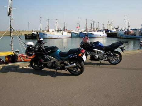 Kawasaki ZZR 600 (solgt) - En dejlig forårstur til Tyborøn med Jesper.... billede 8
