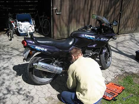 Kawasaki GPZ 500 S - SOLGT billede 17