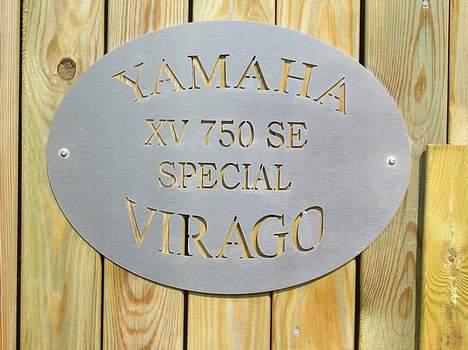 Yamaha xv 750 se special ombygni - Flot skilt billede 8