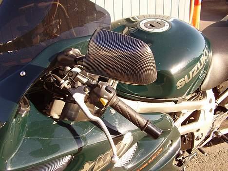 Suzuki TL1000S *SOLGT* - Spejle i carbon look, købt på e-bay og kommet hjem fra USA billede 7