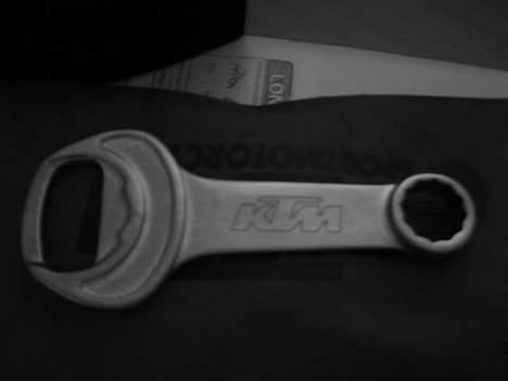 KTM 520 EXC Supermotard - Super sejt at  Ktm lige har tænk på at man kunne blive tørstig mens man skruer (yeah) billede 4