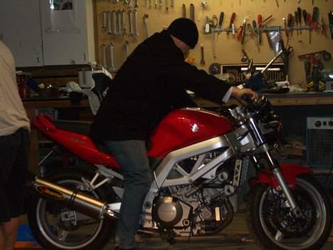 Suzuki sv1000 SOLGT!!! billede 1