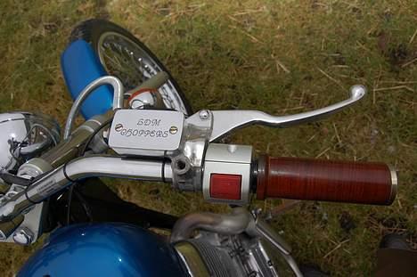 Suzuki $ Ls 650 Savage - Maghoni håndag, og gravering i bremse-coveret.. billede 4