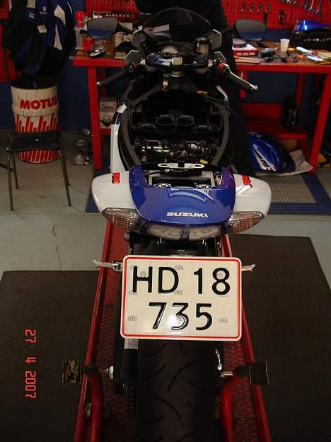 Suzuki gsxr 750    solgt billede 11