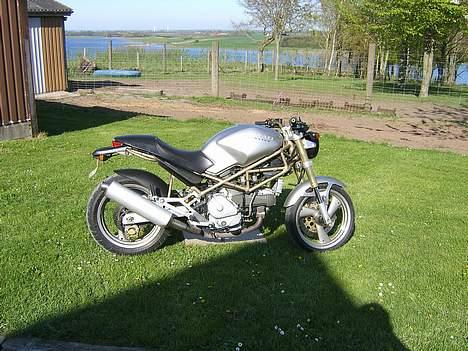 Ducati Monster 750 (Solgt.) - Lige kommet hjem udsigten fra stuehuset blev pludselig bedre:) billede 1