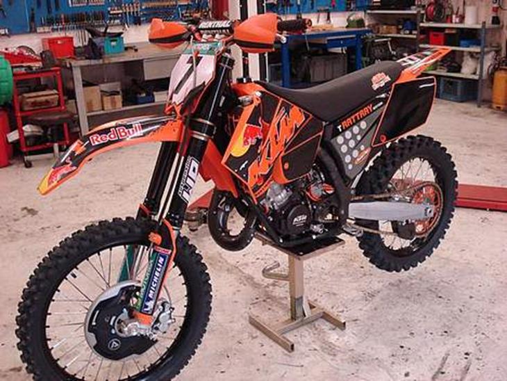 KTM SX 125 T. Rattray -Solgt- billede 1