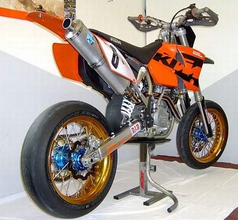 KTM 520 EXC Supermotard - ikke min men Nøøjj den er Flot ... ;o)  billede 9