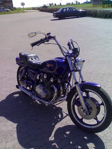 Suzuki GS550E - billede taget dagen efter den blev hentet billede 5