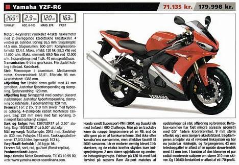 Yamaha R6 SOLGT billede 17