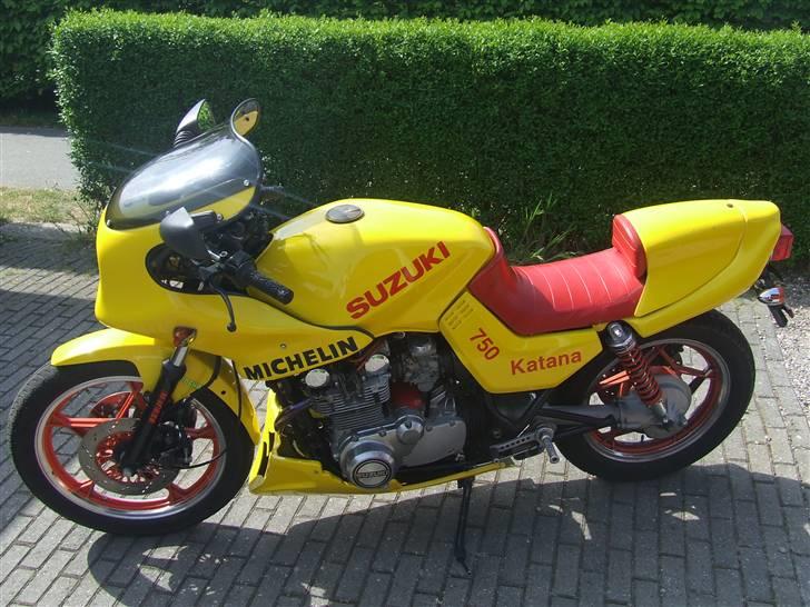 Suzuki  GS 650 Katana - Så er den hjemme billede 17