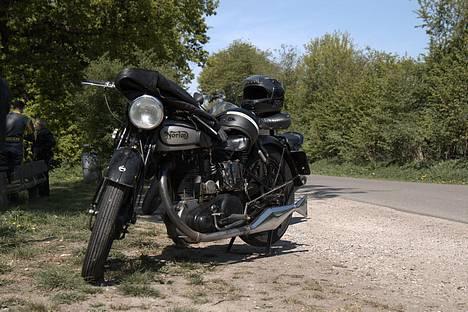 Norton M19 600ccm - På vej til Døllefjelde marked billede 3