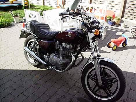 Honda CM400 - Efter første tur på den billede 1