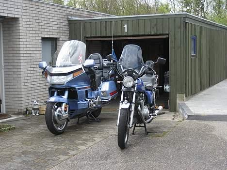 Honda Gl 1500 GoldWing - Honda´en og Jette´s Suzuki GS 450 L billede 7