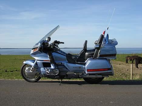 Honda Gl 1500 GoldWing - GW 1500 med Venø bugt i baggrunden. billede 9