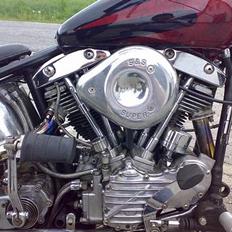 Harley Davidson panhead solgt