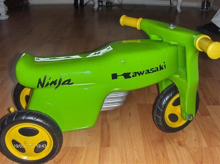 Kawasaki zx6r - lidt tidsfordriv en vinter aften til en kammerats knægt  billede 1