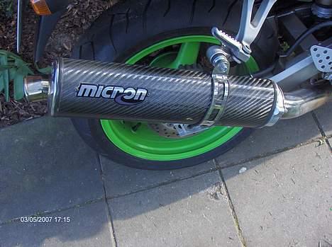 Kawasaki zx6r - fin skorsten med lækker lyd billede 6