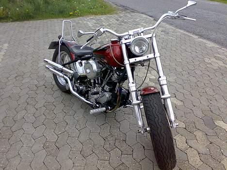 Harley Davidson panhead solgt billede 1