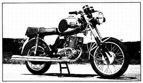 MZ TS 250/1 SOLGT - billede af TS 250/1 fra mc revy 82´  billede 11