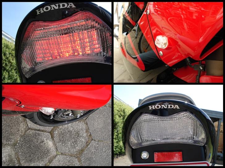 Honda CBR 600 F - SOLGT - Nye diode indbygnings blink, og klar-glas diode baglygte med indbygget blink billede 2