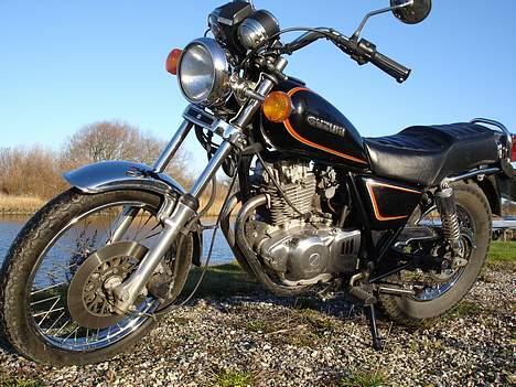 MZ TS 250/1 SOLGT - min første mc. suzuki gn 250 fra 95. kørte sgu fint, bare lidt for langsomt i 5. gear, billede 13