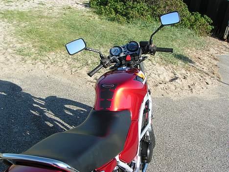 Honda CB 450 S - Der kom også en tankpad på den i denne omgang :) - (20/5-07) billede 13