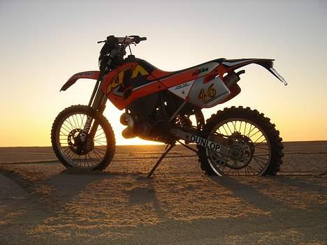 KTM 250 sx/exc Solgt - en aften på stranden.. billede 11