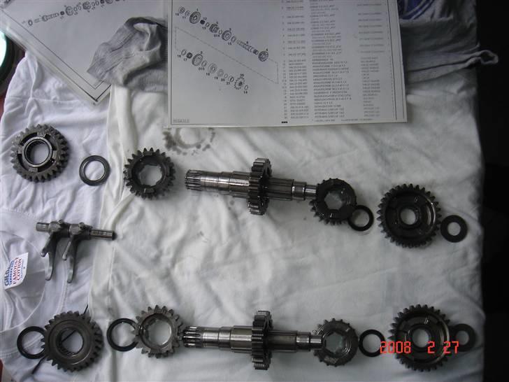 KTM 250 sx/exc Solgt - renovering af gearkassen feb. 2008 billede 14