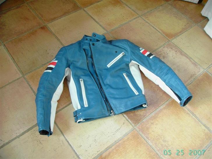 Honda CB 550 F - Dainese Merx læder jakke - muligvis eneste eksemplar i DK billede 10