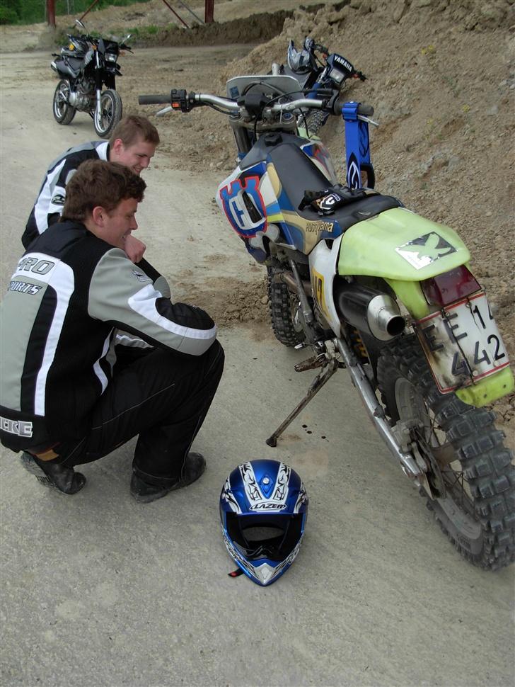 Yamaha tt 350 Solgt - ude og leje med vennerne   billede 5