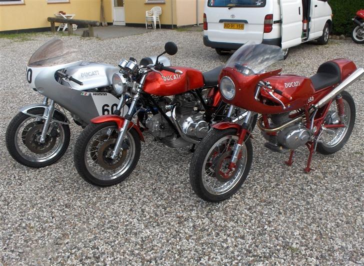 Ducati 350 Forza - Min, min fars gadecykel og hans racer.. Selvf Ducati det hele;) billede 14