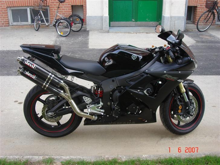 Yamaha YZF R6 - Ja, den kom lidt op,så nu er det slut med passagerer billede 12