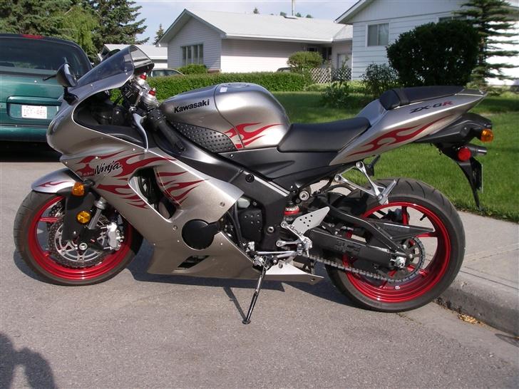 Kawasaki zx636r (solgt) - saa er damen kommet hjem. billede 1