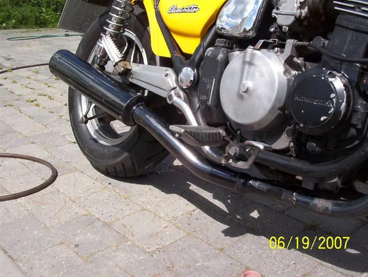 Kawasaki eliminator solgt - ny udstødning billede 11