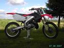 Honda cr 250 ( byttet til 450 )