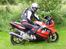 Honda CBR 600 F2 pc25 - Her sidder jeg på min dejlige CBR. Iført Halvarssons Korax jakke. Halvarssons race handsker. Halvarssons netprotector. HJC FS-10 Infinity hjelm. North Face Angstrom 25 taske. JT USA bukser. Timberland Goretex sko. 