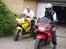 Honda CBR 600 F2 pc25 - Min far og jeg. Ham på sin VTR 1000 Firestorm V2. Rigtig dejlig cykel, med en fantastisk 2 cylindret lyd. 
