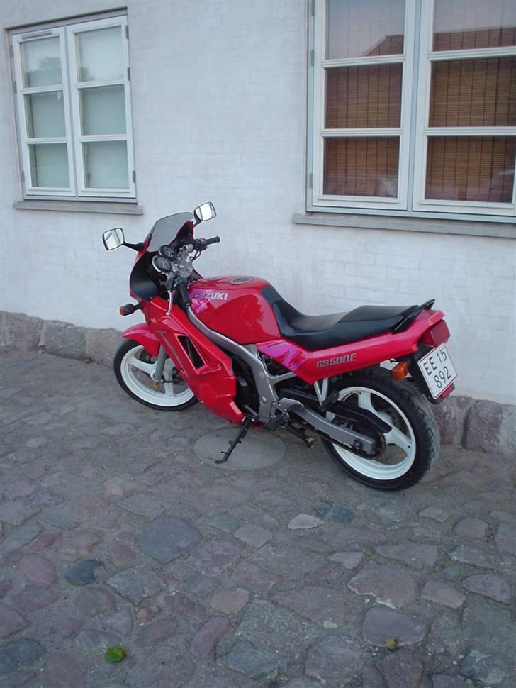 Suzuki GS500E - Billede fra sidste år - Før den blev malet. billede 3