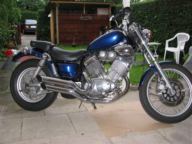 Yamaha XVS 650 Dragstar - Sådan så min gamle Virago ud billede 3