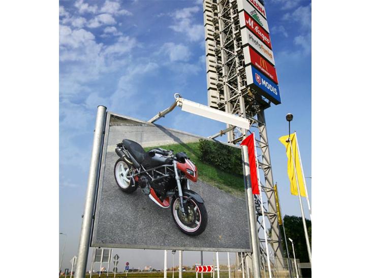 Ducati Monster S4  - Duc´en ser godt ud i profil men, den leder efter en ny ejer ;oD billede 1