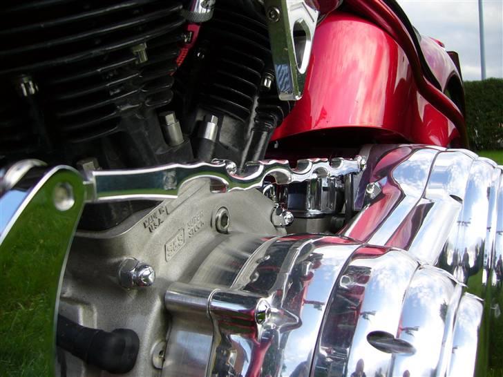 Harley Davidson Shovelhead  - Olietank fra Maximum Metalworks. Modificeret af Unitrade billede 9