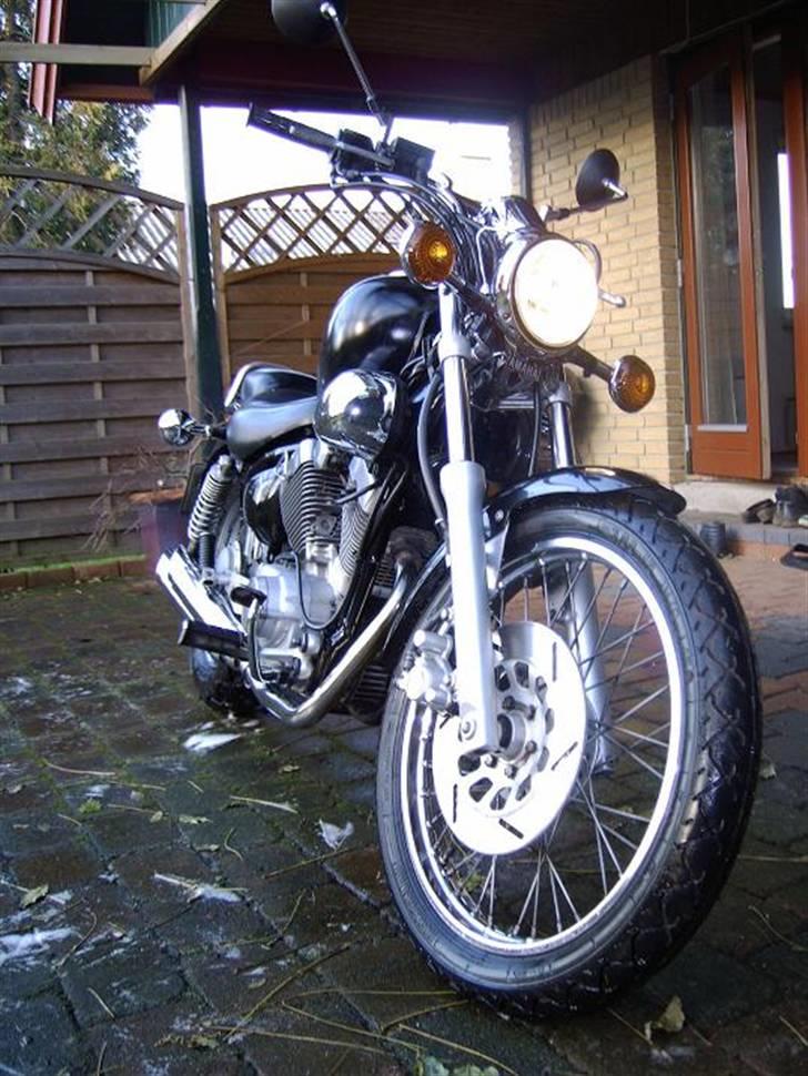 Yamaha XV Virago - Solgt - Et billede taget ikke så længe efter jeg havde købt motorcyklen. Enkelte ting er ændret siden. billede 2