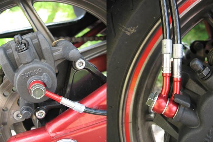 Kawasaki ER-6f - Spiegler stålarmerede slanger fra Slangespecialisten i Rødvig billede 9