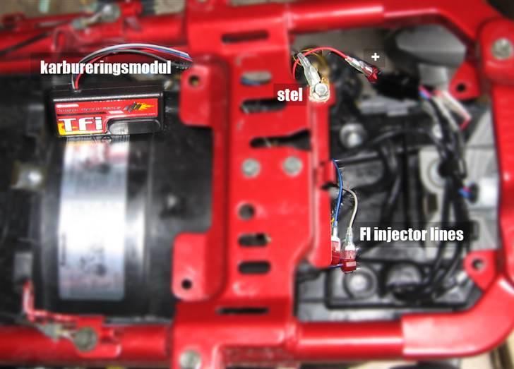 Kawasaki ER-6f - Dobeck Performance TFI-1025 installeret billede 10